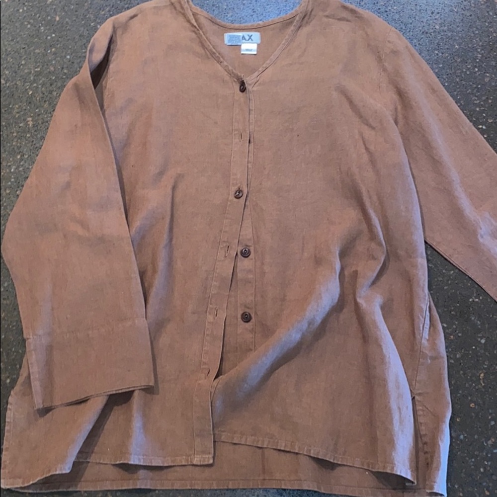 Women’s Flax Linen Top